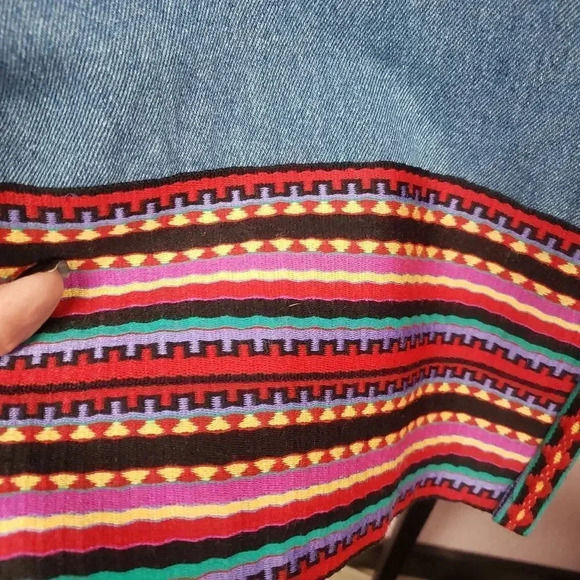 Coldwater Creek Southwestern Embroidered Jacket - Picture 7 of 9